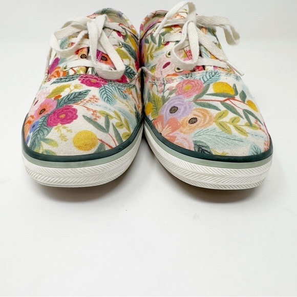 Keds Rifle Paper Co Floral Canvas Sneakers - Picture 2 of 9